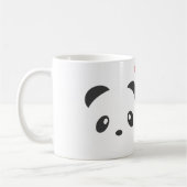 Pandas auf einer Tasse (Links)