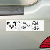 Pandas Autoaufkleber (Auf Auto)