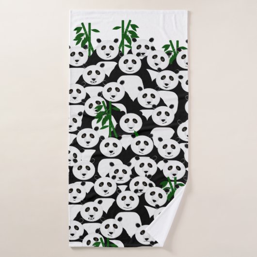 Pandas-Badetuch Badehandtuch (Badehandtuch)