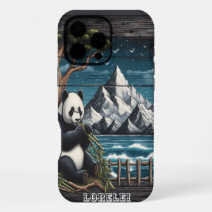 Pandas Baumkronenversteck: Bambusgenuss iPhone 16 Pro Max Hülle