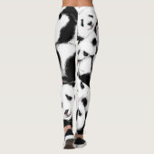 Pandas - Big Hugs - Zeichnend Leggings (Rückseite)
