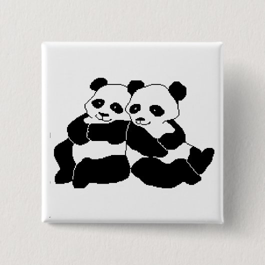 Pandas Button (Vorderseite)
