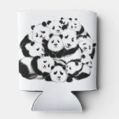 Pandas Can Cooler Panda Familie Dosenkühler (Rückseite)