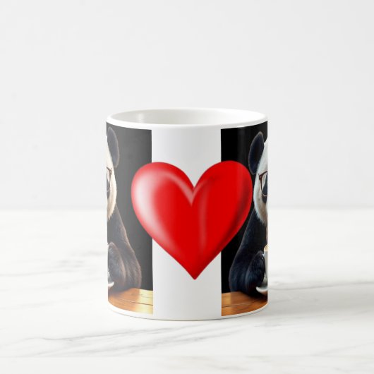 Panda's Coffee Break Kaffeetasse (Mittel)