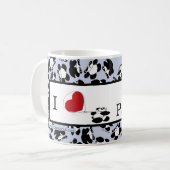 Pandas der Liebe I Kaffeetasse (Vorderseite Links)
