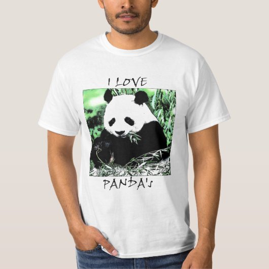Pandas der Liebe I T-Shirt (Vorderseite)