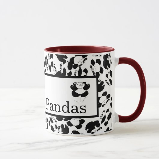 Pandas der Liebe I Tasse (Rechts)