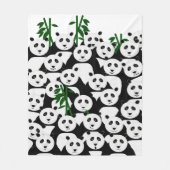 Pandas Fleece Blanket (Vorderseite)