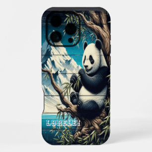 Panda's Forest Hideaway: Bambus Delight iPhone 16 Pro Max Hülle
