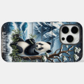 Panda's Forest Sanctuary: Bamboo-Ernährung Case-Mate iPhone Hülle (Rückseite (Horizontal))