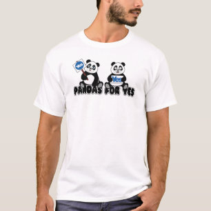 Pandas für ja-T - Shirt