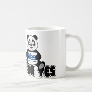 Pandas für ja-Tasse Kaffeetasse