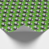 Pandas Geschenkpapier (Ecke)