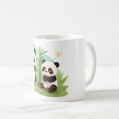 Pandas-Gruppe Kaffeetasse (VorderseiteRechts)