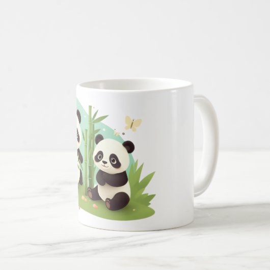 Pandas-Gruppe Kaffeetasse (VorderseiteRechts)