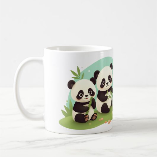 Pandas-Gruppe Kaffeetasse (Links)