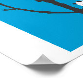 Pandas Hangin'Out Poster (Ecke)