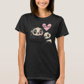 Pandas I Liebe Mommy T-Shirt (Vorderseite)