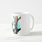 Pandas in einem Baum Kaffeetasse (VorderseiteRechts)