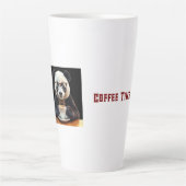 Pandas Kaffeepause Milchtasse (Vorderseite)
