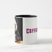 Pandas Kaffeepause Tasse (Zentrum)