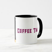Pandas Kaffeepause Tasse (VorderseiteRechts)