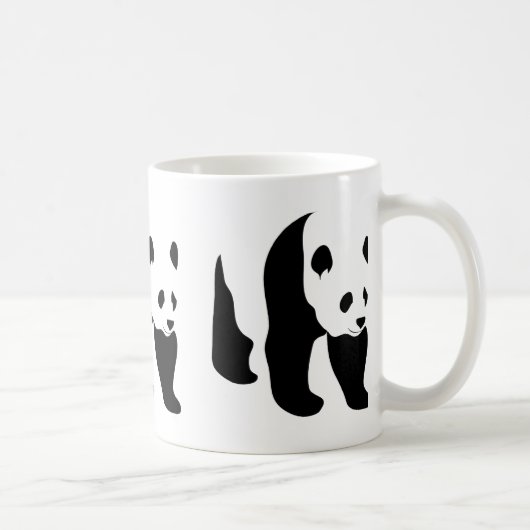Pandas!! Kaffeetasse (Rechts)