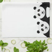 Pandas Küchentücher (Gefaltet)