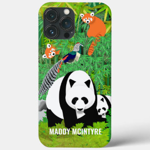 Pandas Lady Amherst's Fasants Red Pandas Bamboo Case-Mate iPhone Hülle