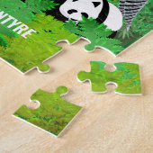 Pandas Lady Amherst's Fasants Red Pandas Bamboo Puzzle (Seite)
