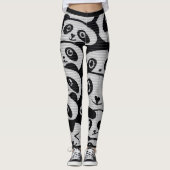 Pandas Leggings (Vorderseite)
