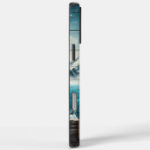 Panda's Mountain Vista: Bambus-Absetzung Case-Mate iPhone Hülle (Rückseite / Rechts)