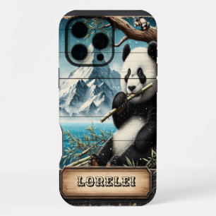 Panda's Mountain Vista: Bambus-Absetzung iPhone 16 Pro Max Hülle