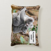 Pandas oder Koala - die niedlicher sind? Dekokissen (Rückseite(Vertikal))