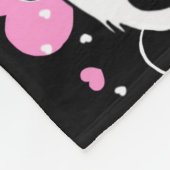 Pandas "Panda Bären" "Panda bear baby" "kawaii pan Fleecedecke (Ecke)