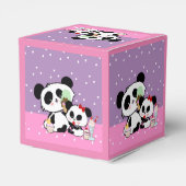 Pandas "Panda Bären" "Panda bear baby" "kawaii pan Geschenkschachtel (Rückseite)