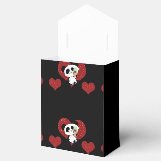 Pandas "Panda Bären" "Panda bear baby" "kawaii pan Geschenkschachtel (Geöffnet)