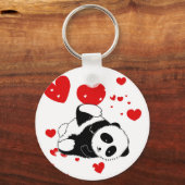 Pandas "Panda Bären" "Panda bear baby" "kawaii pan Schlüsselanhänger (Vorderseite)