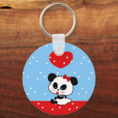 Pandas "Panda Bären" "Panda bear baby" "kawaii pan Schlüsselanhänger (Vorderseite)