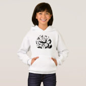 Pandas - Pandas-emic - Big Hugs - Malerei - Spaß Hoodie (Vorne ganz)