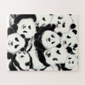 Pandas - Pandemie - Big Hugs - Zeichensammlung Puzzle (Horizontal)