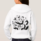 Pandas - Pandemie - Big Hugs - Zeichnend Sammlung Hoodie (Rückseite)