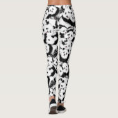 Pandas - Pandemie - Big Hugs - Zeichnend Sammlung Leggings (Rückseite)