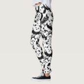 Pandas - Pandemie - Big Hugs - Zeichnend Sammlung Leggings (Links)