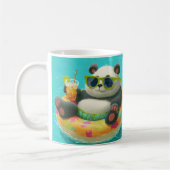 Panda's Poolside Chill Kaffeetasse (Links)