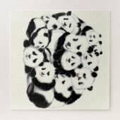 Pandas Puzzle Funny (Horizontal)