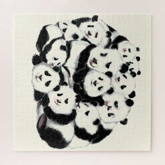 Pandas Puzzle Funny (Horizontal)