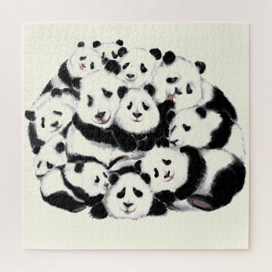 Pandas Puzzle Funny (Vertikal)