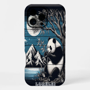 Pandas ruhige Ecke: Bambus-Zufriedenheit iPhone 16 Pro Max Hülle
