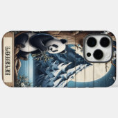 Pandas ruhiger Koch: Bambusfreude Case-Mate iPhone Hülle (Rückseite (Horizontal))